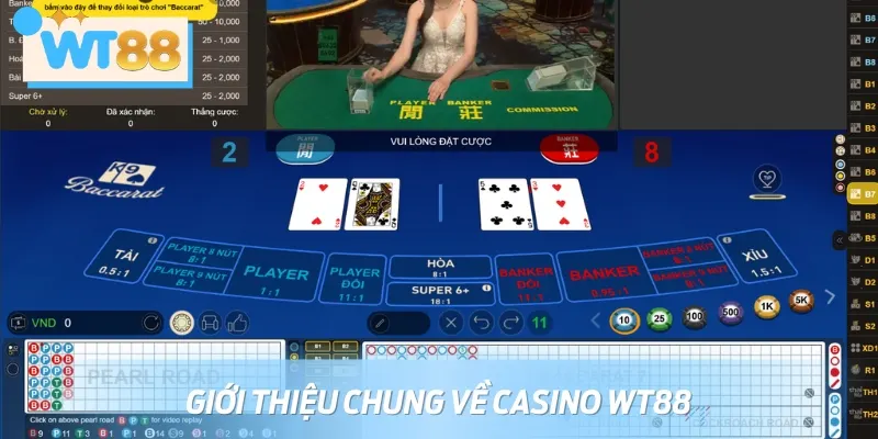 Casino WT88 đem đến cho cược thủ những trải nghiệm mới lạ