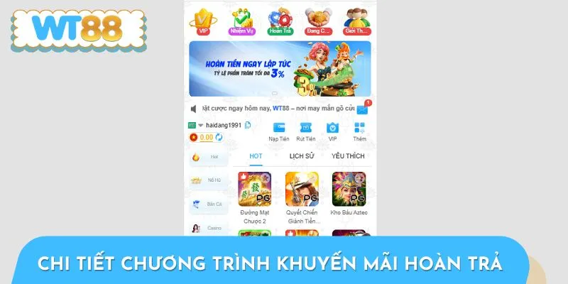 Giới thiệu khuyến mãi hoàn trả cực Hot