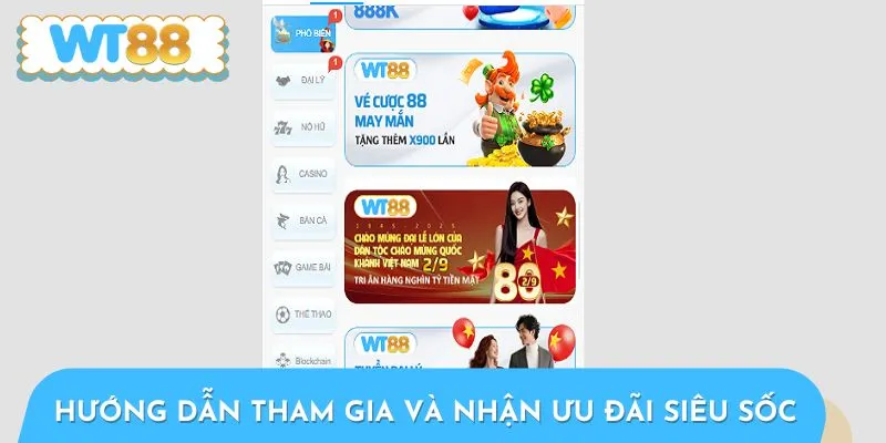 Bật mí quy trình tham gia ưu đãi tại hệ thống