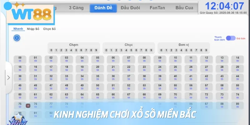 Kinh nghiệm cược xổ số khu vực miền Bắc đảm bảo thắng lớn