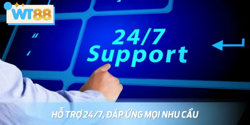 Đội ngũ chuyên viên luôn túc trực trong suốt 24/7 để đáp ứng mọi nhu cầu