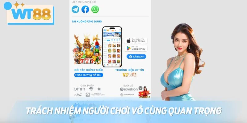 Trách nhiệm người chơi quan trọng trong môi trường cá cược